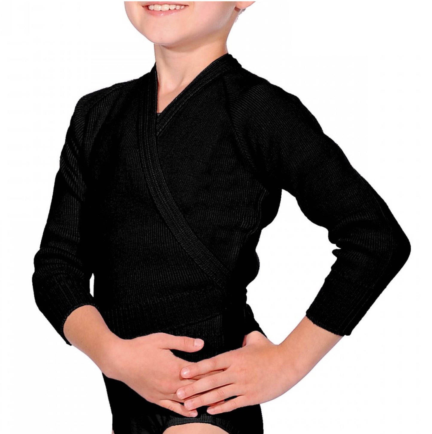 ROCH VALLEY ACRYLIC CROSSOVER DANCE CARDIGAN OL1