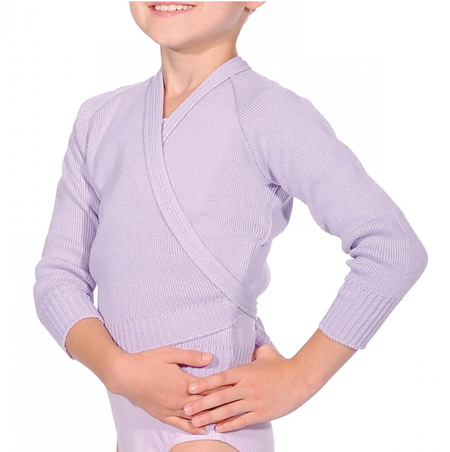 ROCH VALLEY ACRYLIC CROSSOVER DANCE CARDIGAN OL1