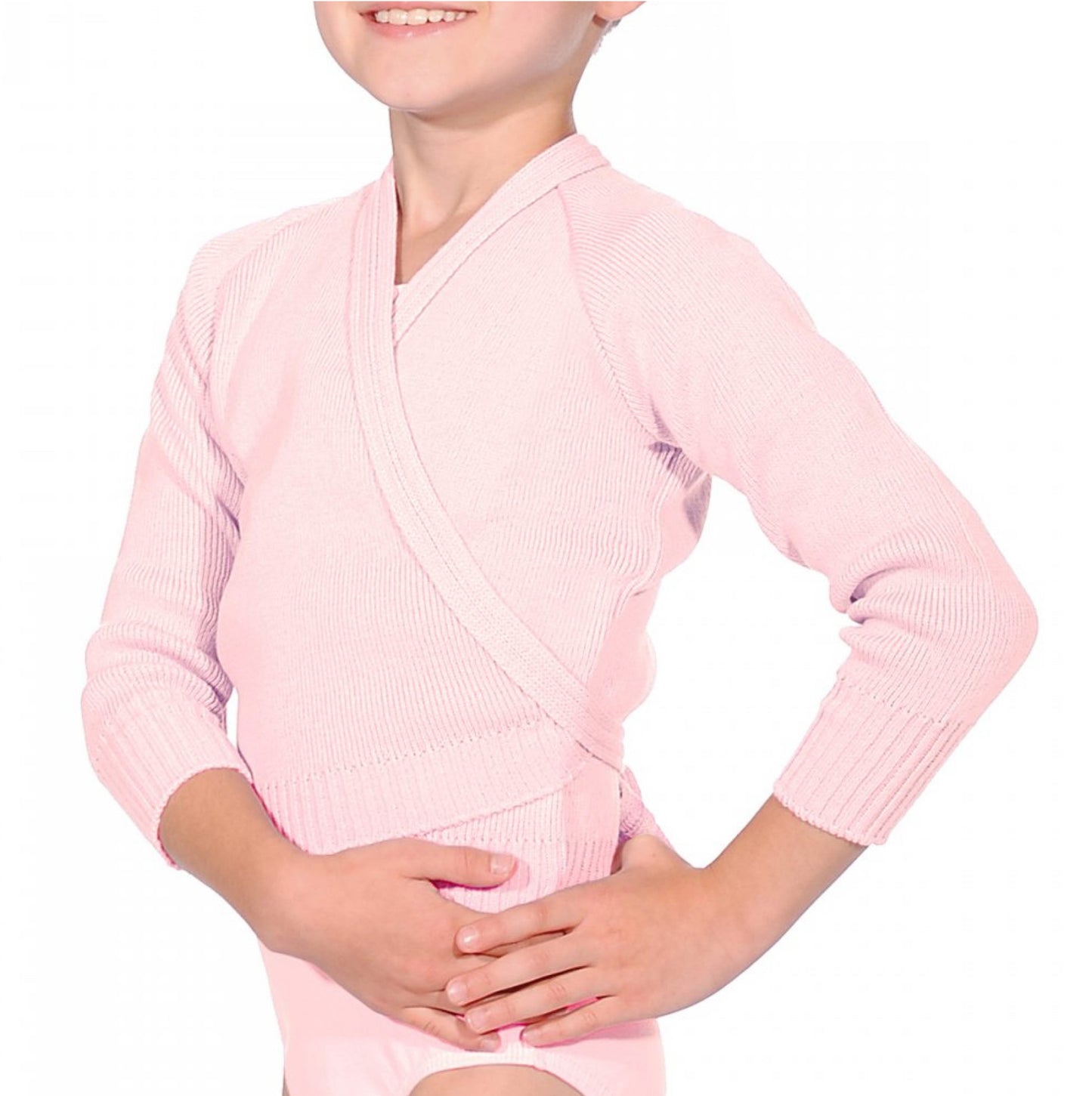 ROCH VALLEY ACRYLIC CROSSOVER DANCE CARDIGAN OL1