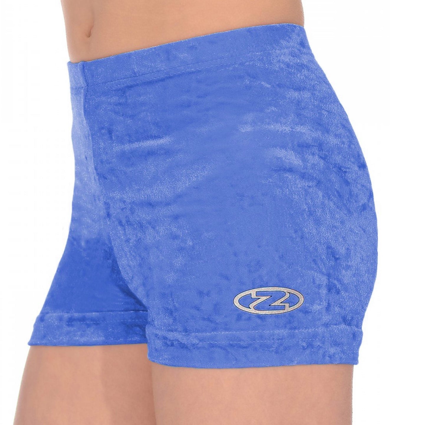The Zone Crushed Velour Gymnastics Shorts Z106