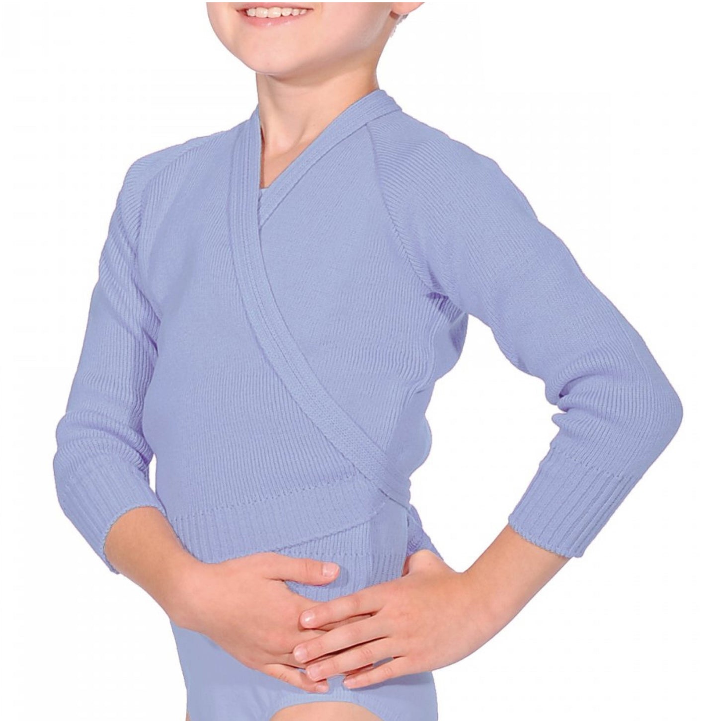 ROCH VALLEY ACRYLIC CROSSOVER DANCE CARDIGAN OL1