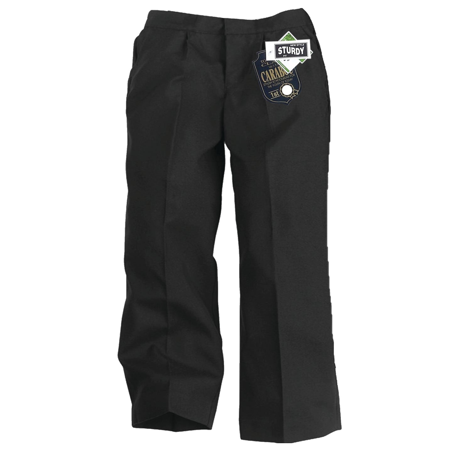 CARABOU BOYS STURDY FIT SCHOOL TROUSERS