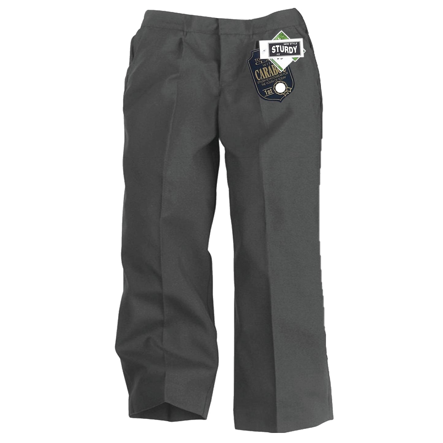 CARABOU BOYS STURDY FIT SCHOOL TROUSERS