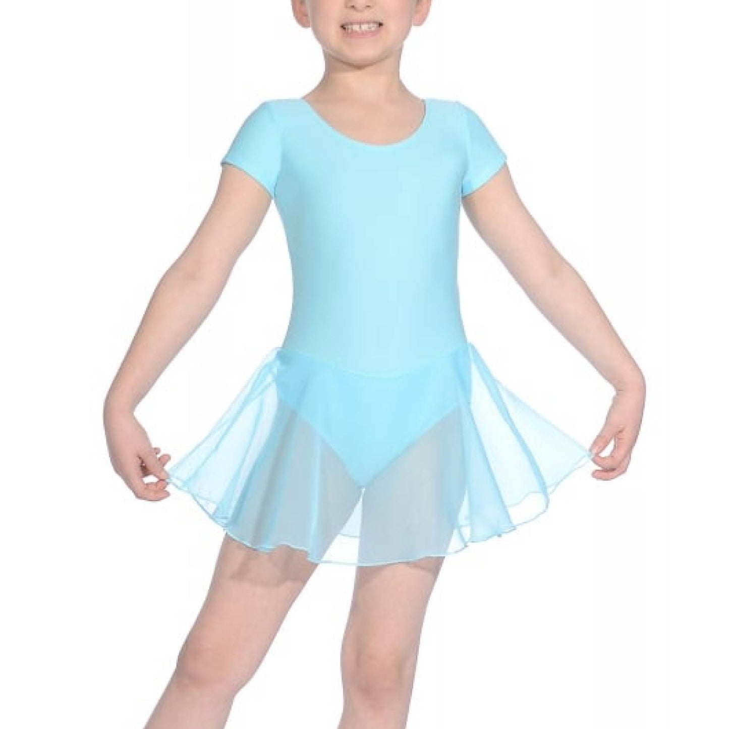 Roch Valley RV2383 Short Sleeve With Skirt Leotard