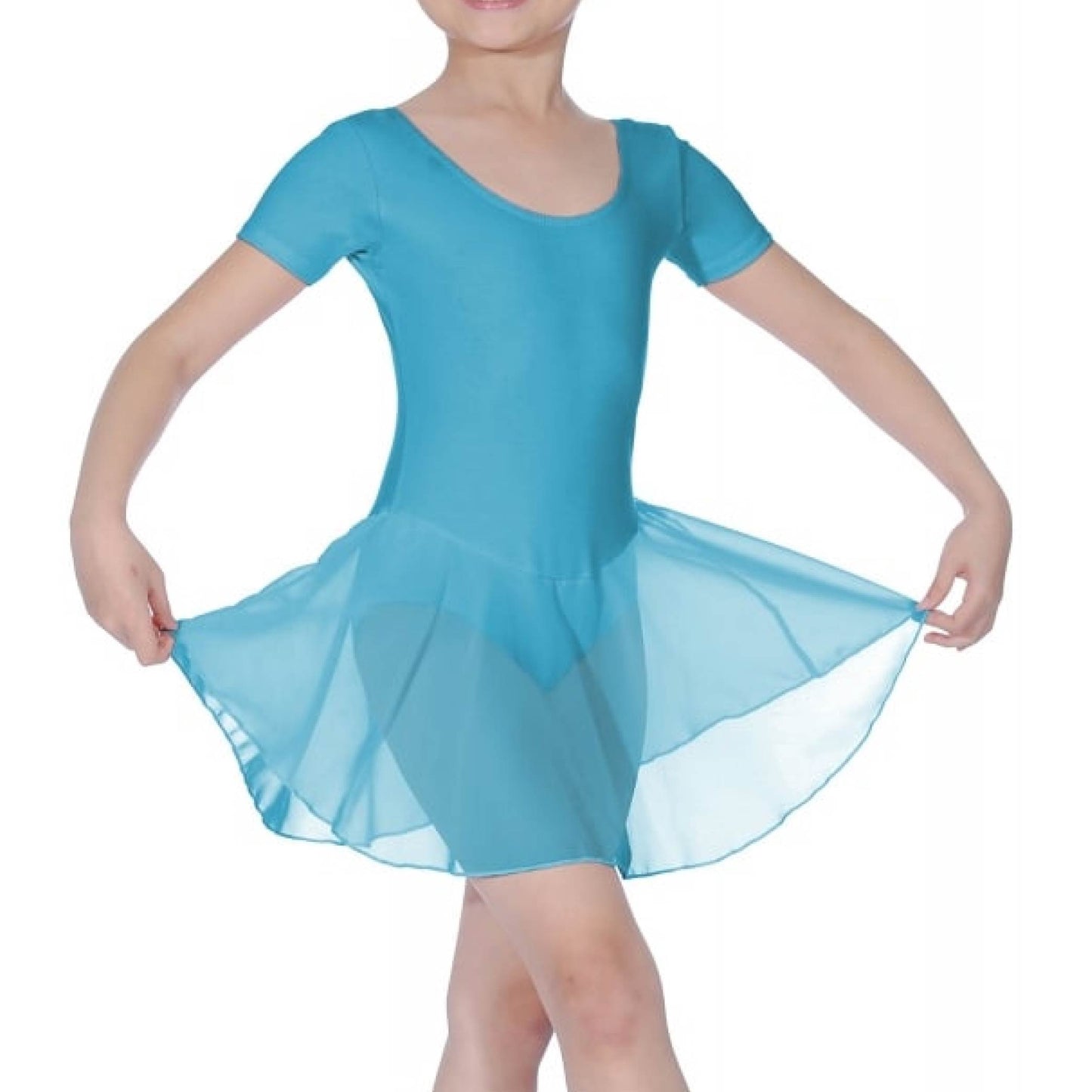 Roch Valley REBECCA Short Sleeved Leotard With Skirt