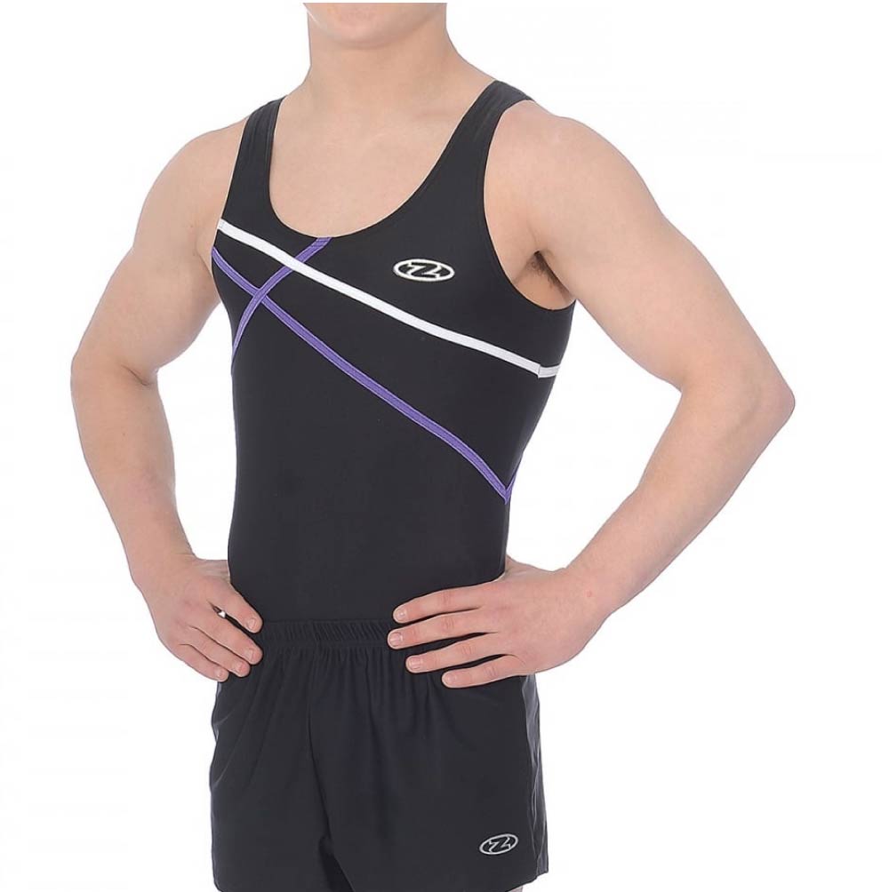 The Zone Atlas Boys and Mens Sleeveless Gymnastics Leotard Z386ATL