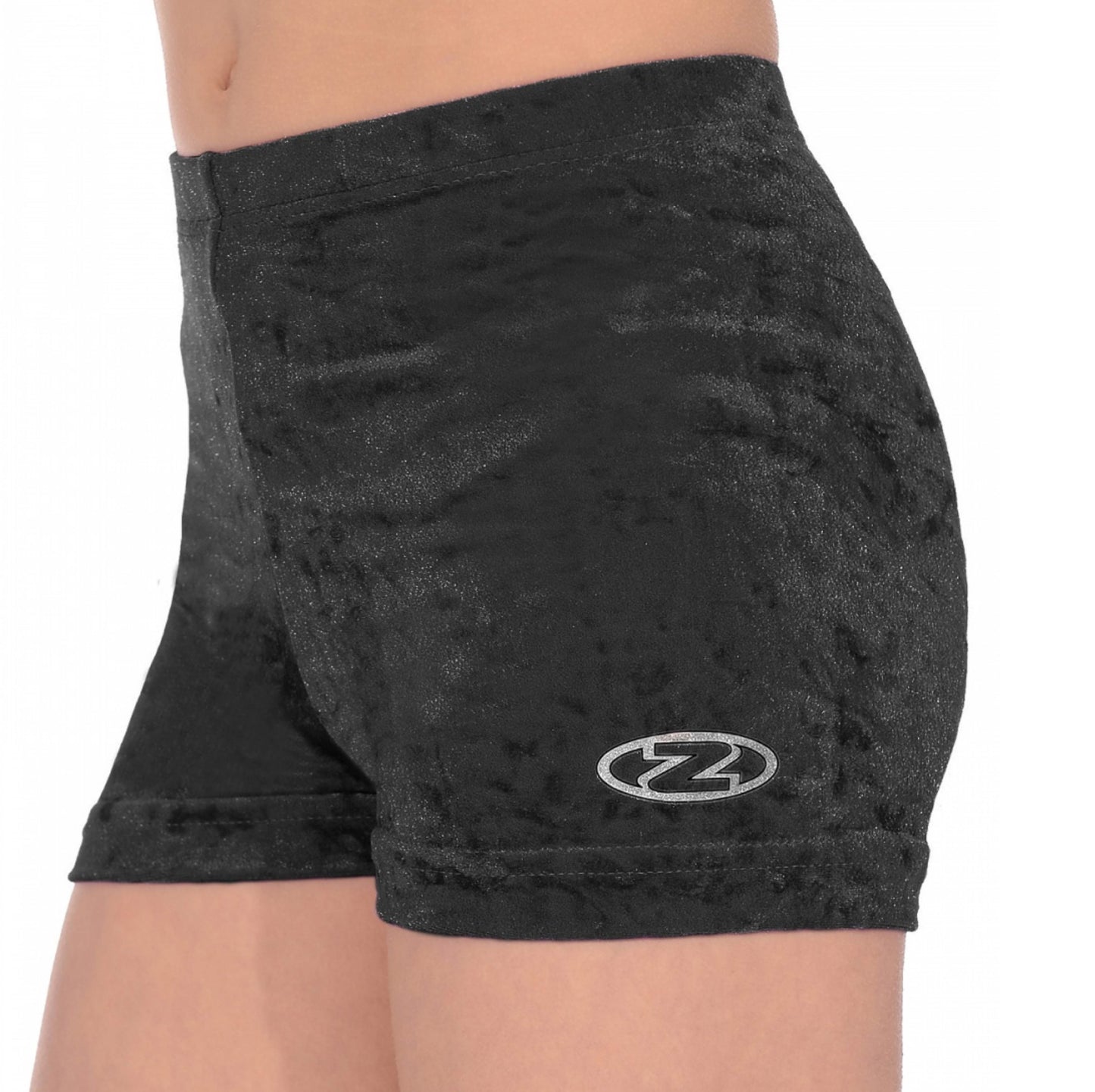 The Zone Crushed Velour Gymnastics Shorts