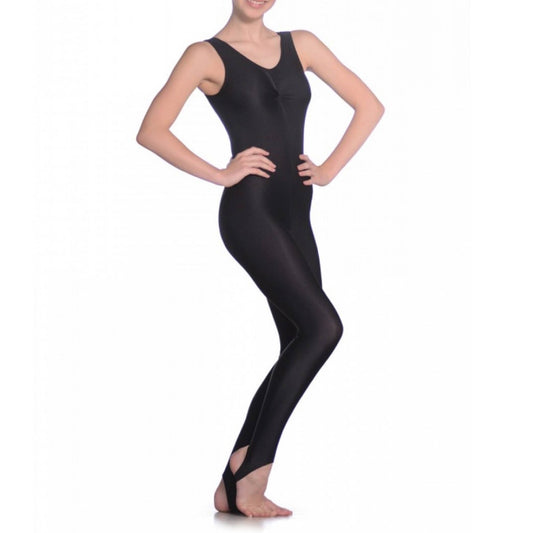 Roch Valley L106 Sleeveless Ruched Front Nylon/Lycra Catsuit