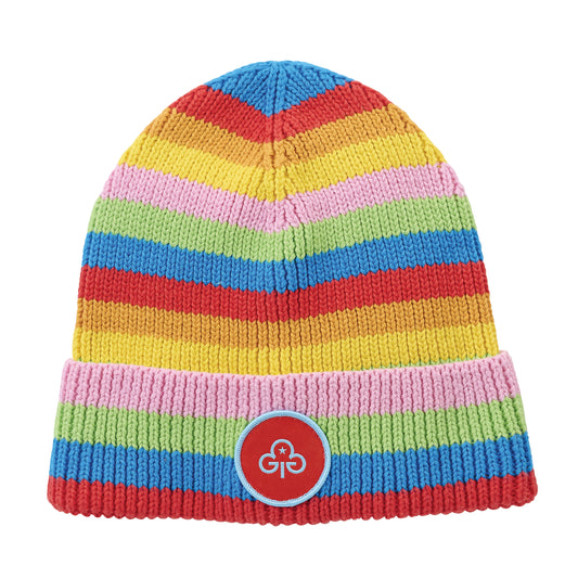 New Style Girlguiding Uniform Rainbows Beanie Hat