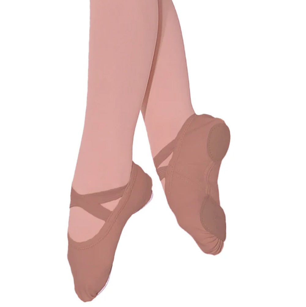 Roch Valley Sylvie Vegan Split Sole Canvas Ballet Shoes