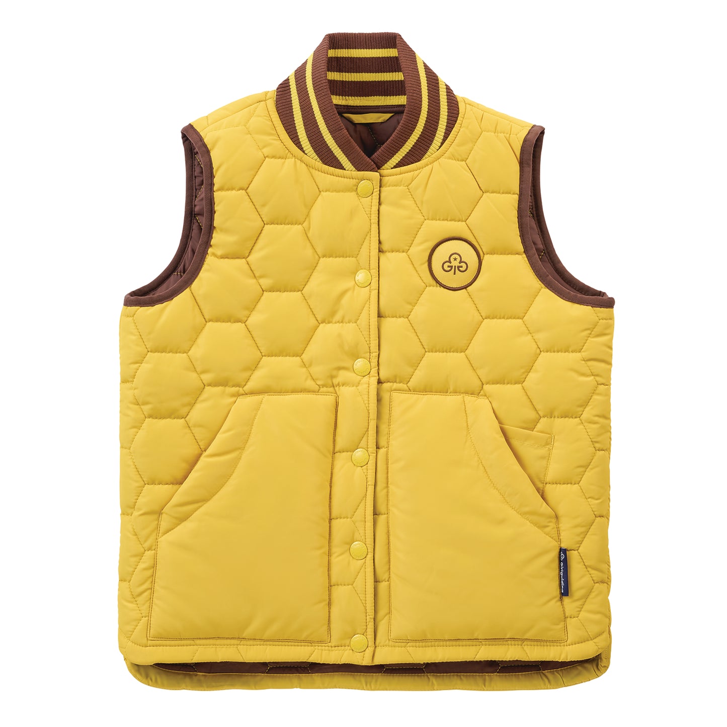 New Style Girlguiding Uniform Brownie Gilet Jacket