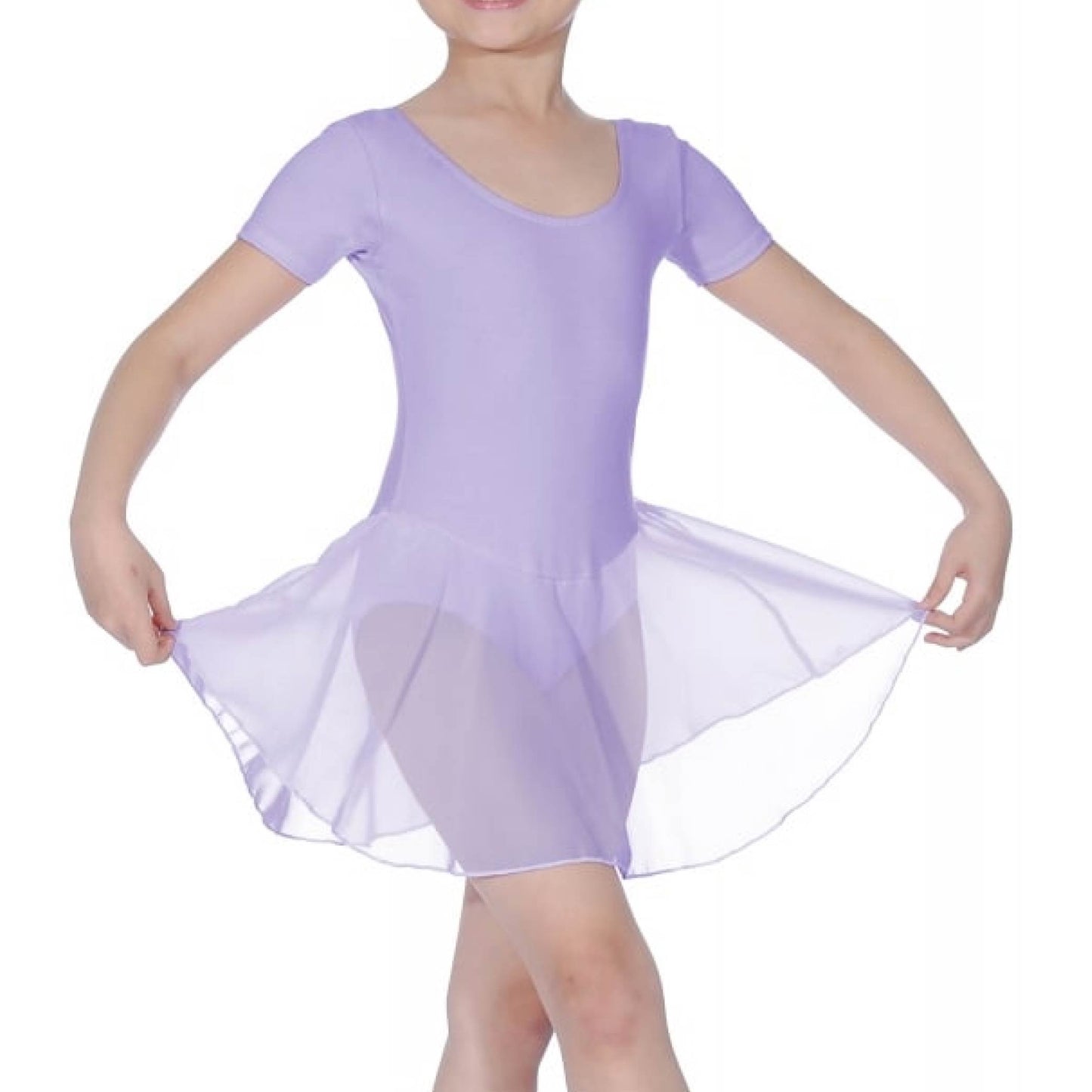 Roch Valley REBECCA Short Sleeved Leotard With Skirt