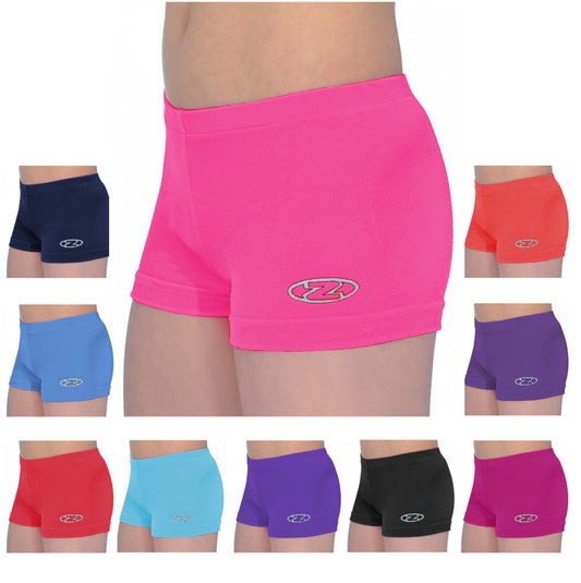 The Zone Smooth Velour Hipster Gymnastics Shorts Z2000
