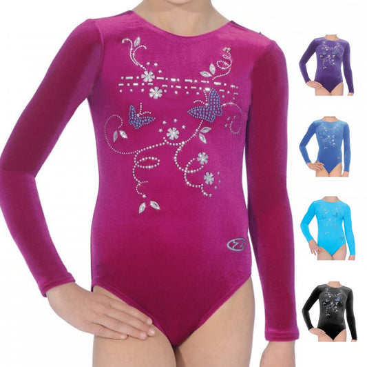 The Zone Panache Long Sleeve Gymnastics Leotard Z102PAN