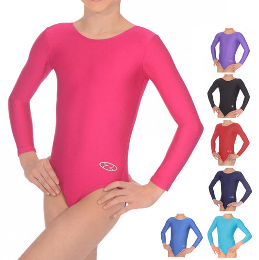 The Zone Rhapsody Long Sleeved Nylon Lycra Leotard Z102RHA