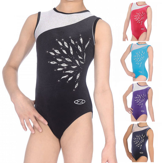 The Zone Eclipse Sleeveless Gymnastics Leotard Z310ECL