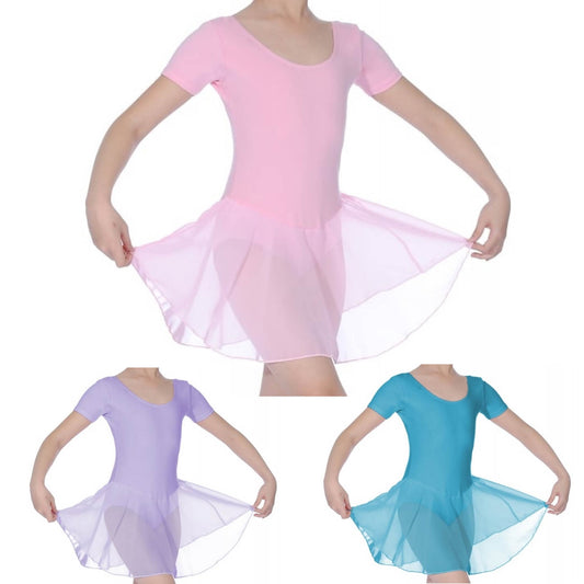 Roch Valley REBECCA Short Sleeved Leotard With Skirt