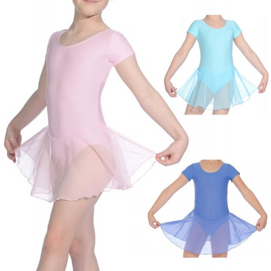 Roch Valley RV2383 Short Sleeve With Skirt Leotard