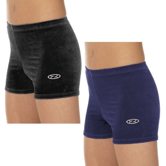 The Zone Smooth Velour Gymnastics Shorts Z106SM