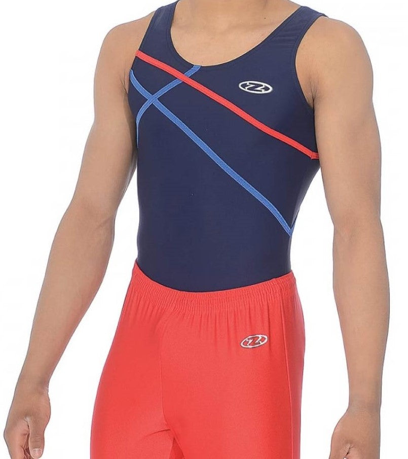 The Zone Atlas Boys and Mens Sleeveless Gymnastics Leotard Z386ATL