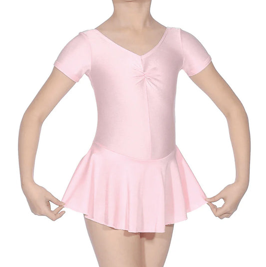 Roch Valley ISTDSS Short Sleeve Lycra Leotard With Skirt (RVLUCY)