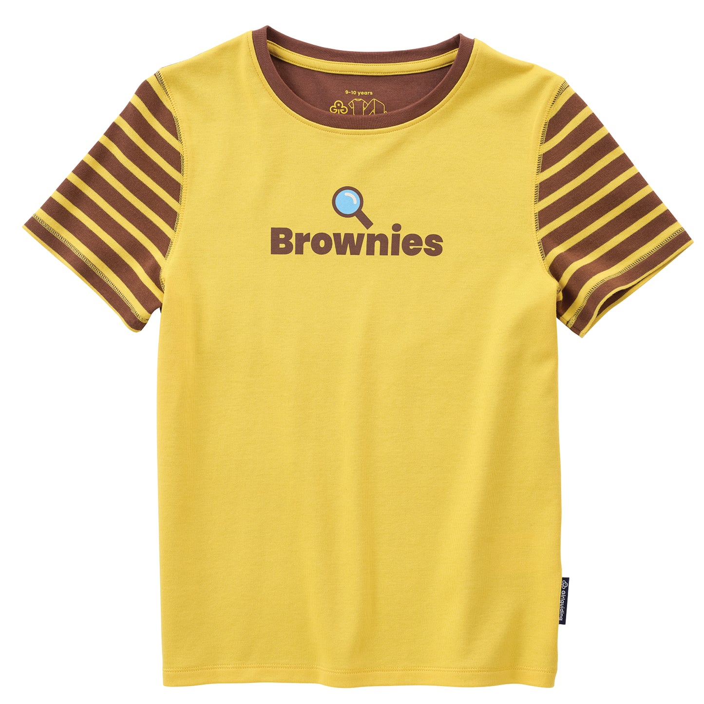 New Style Girlguiding Brownie Uniform Short Sleeve T-shirt