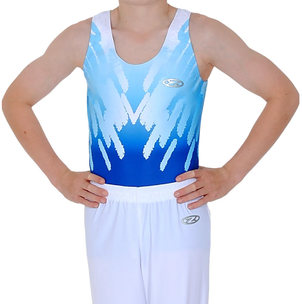 The Zone Blizzard Boys/Mens Sublimated Print Leotard Z761BLI
