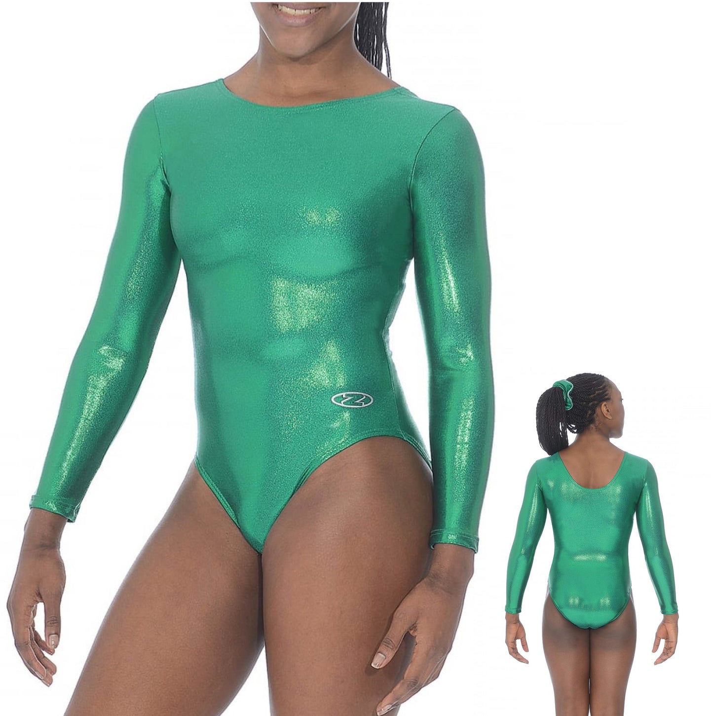 The Zone Glam Long Sleeve Gymnastics Leotard Z102GLAM