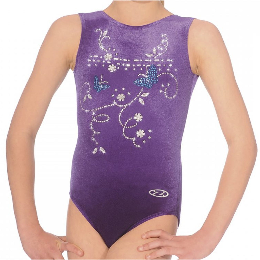 The Zone Panache Sleeveless Gymnastics Leotard Z103PAN