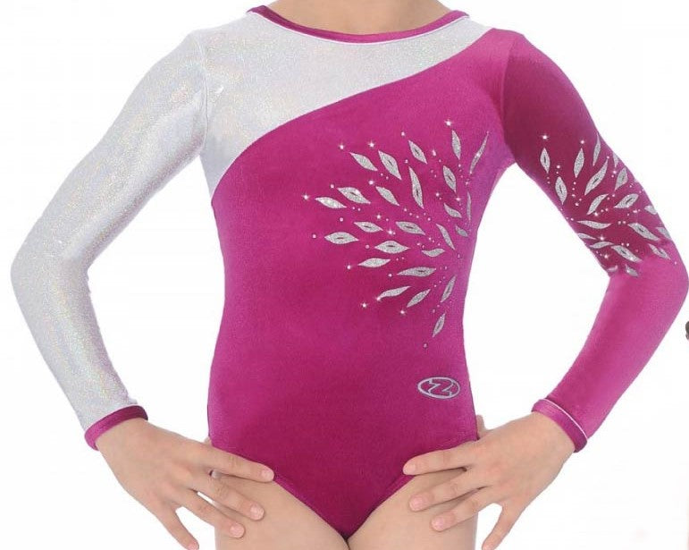 The Zone Eclipse Long Sleeved Gymnastics Leotard Z309ECL