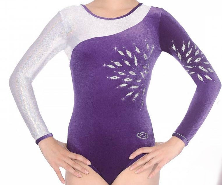 The Zone Eclipse Long Sleeved Gymnastics Leotard Z309ECL