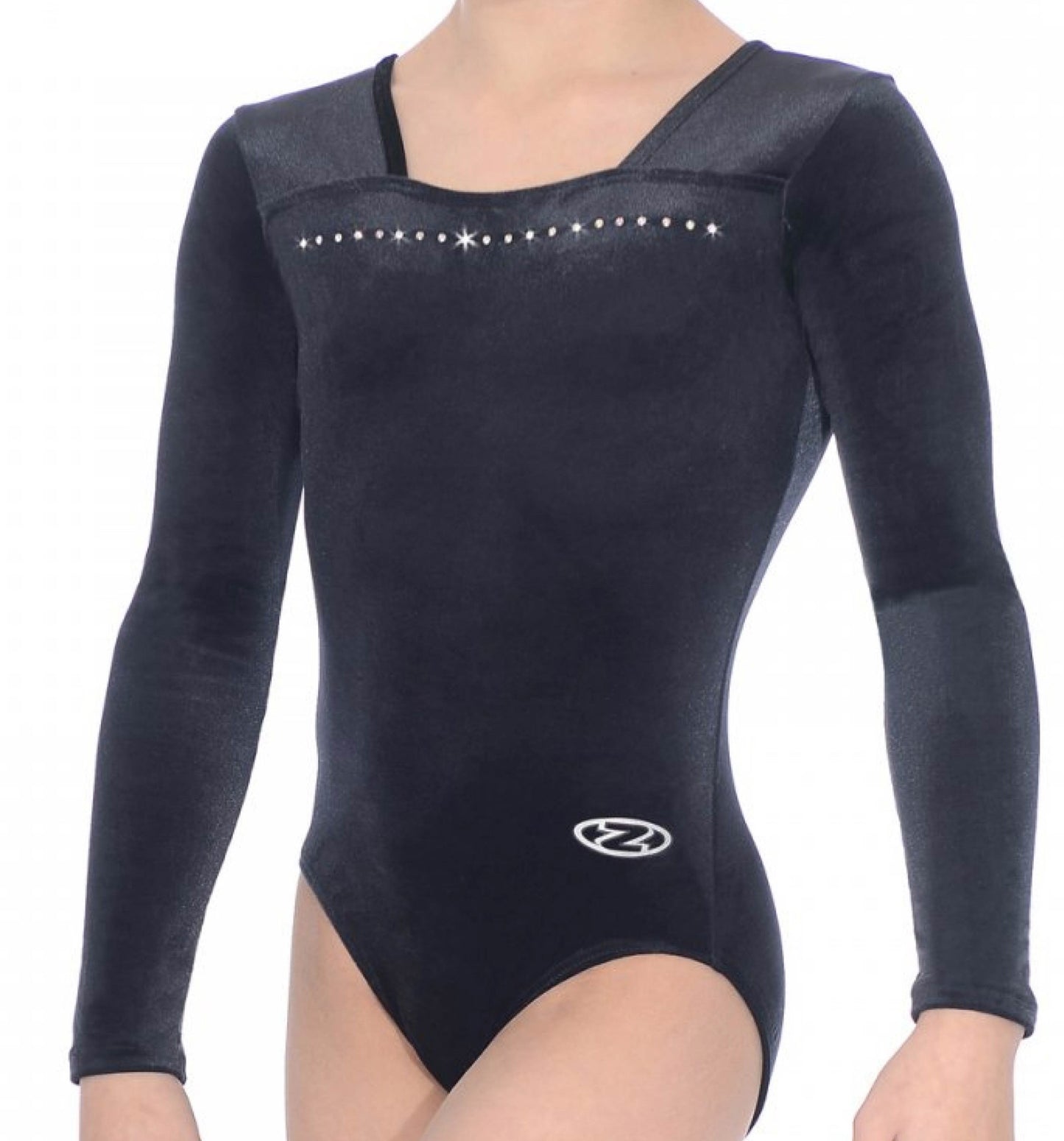 The Zone Sparkle Long Sleeved Gymnastics Leotard Z685SPA