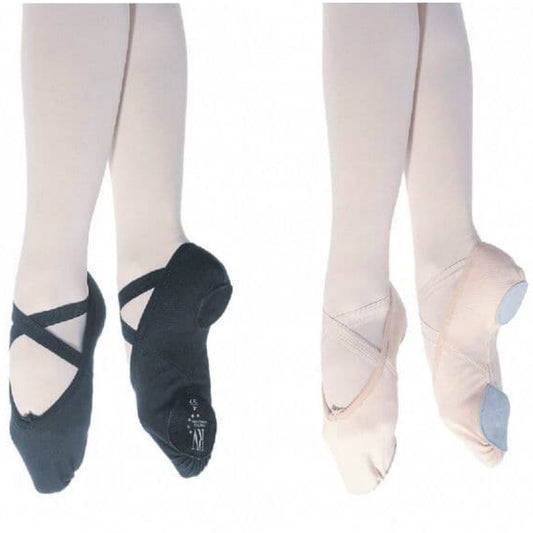 Roch Valley Stretch Canvas Ballet Shoes