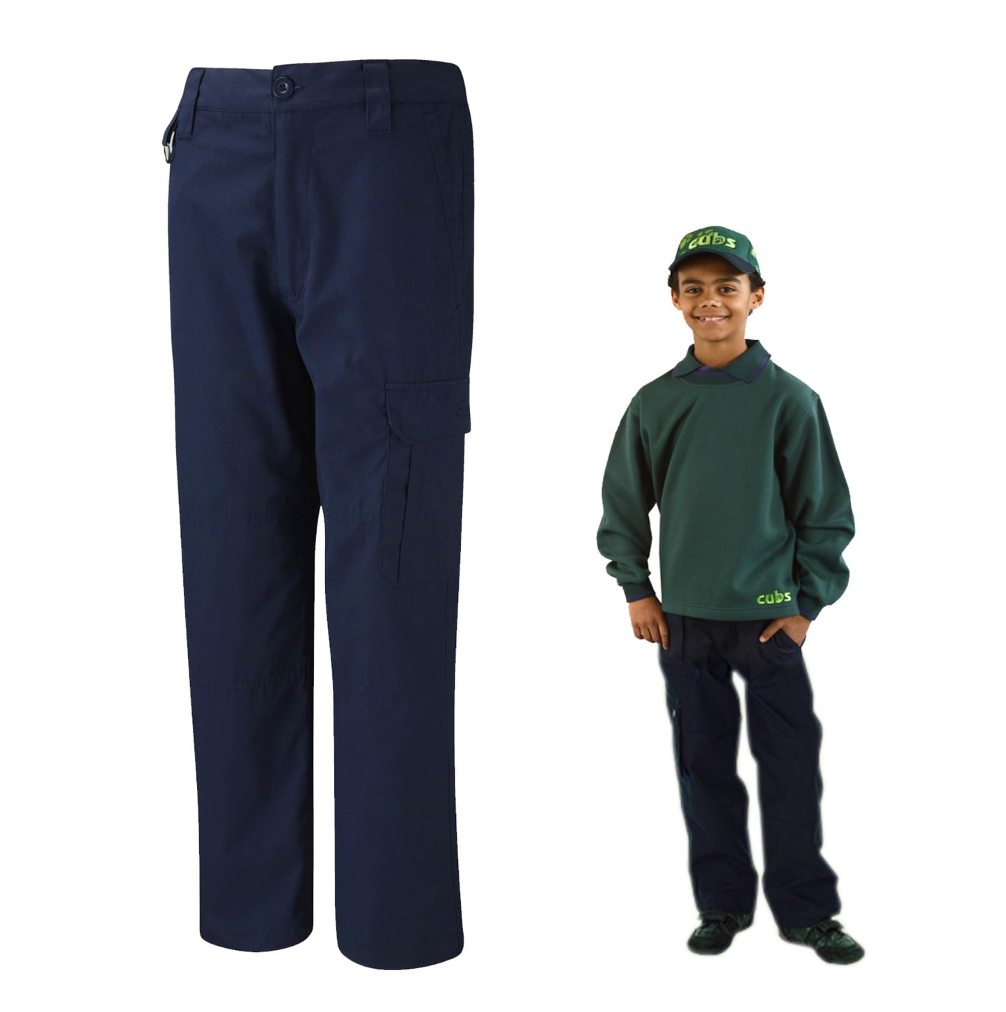 BOYS ACTIVITY TROUSERS (BEAVERS CUBS & SCOUTS)