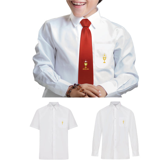 PARKERS OFFICIAL FIRST HOLY COMMUNION EMBROIDERED SHIRT